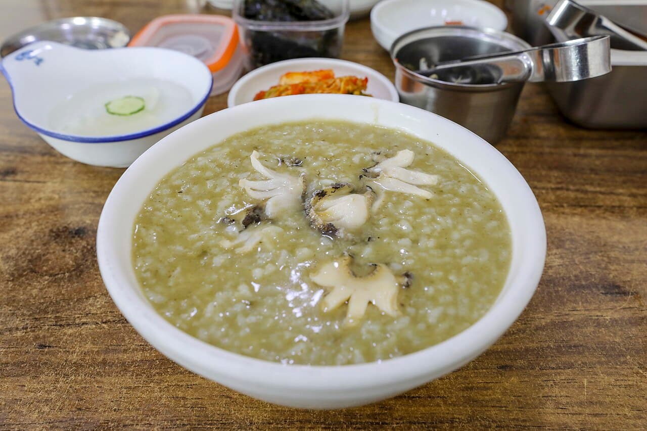 전복죽
